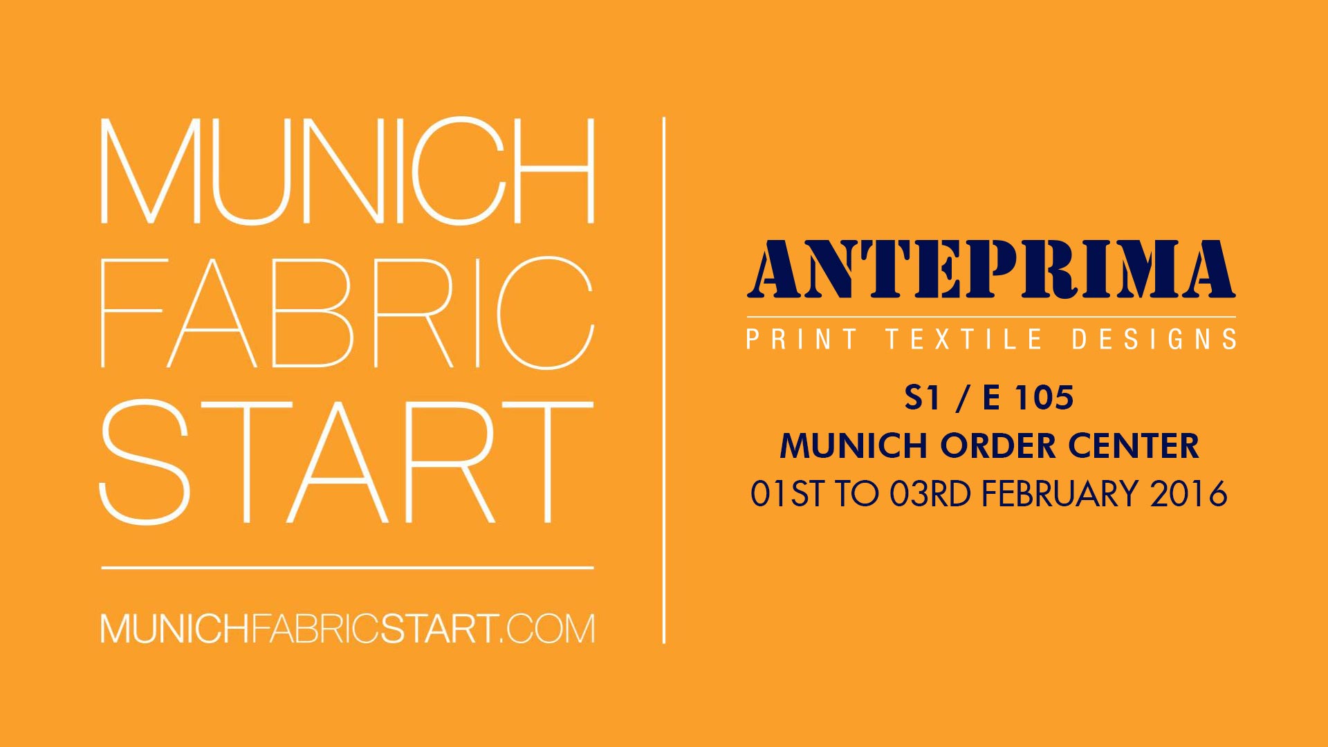 Anteprima @ Munich Fabric Start